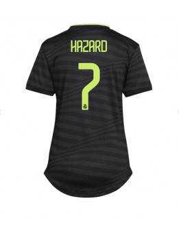 Real Madrid Eden Hazard #7 Ausweichtrikot für Frauen 2022-23 Kurzarm